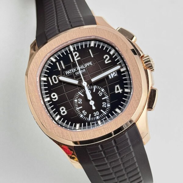 Patek Philippe Aquanaut 5968R-001 Chronograph Rose Gold Brown Dial