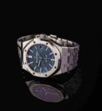 Audemars Piguet Oak Selfwinding Blue dial, 37mm, Stainless steel, 15450ST.OO.1256ST.03