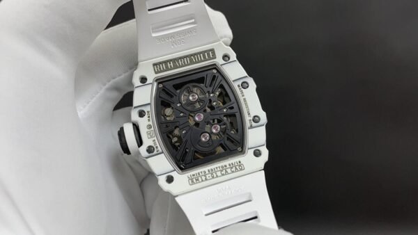 Richard Mille RM12-01 Integrated Tourbillon – V3 Upgrade: Carbon & Quartz Fiber Mastery