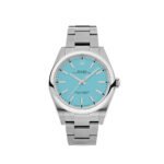 Rolex Oyster Perpetual 124300 Stainless Steel Tiffany Blue Turquoise Dial