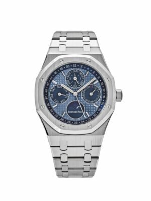 Audemars Piguet Royal Oak 26574ST.OO.1220ST.02 Perpetual Calendar Stainless Steel Dark Blue Dial