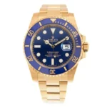 Rolex Submariner 116618LN-0003 40mm 18K Yellow Gold Oyster Bracelet Automatic Blue Dial