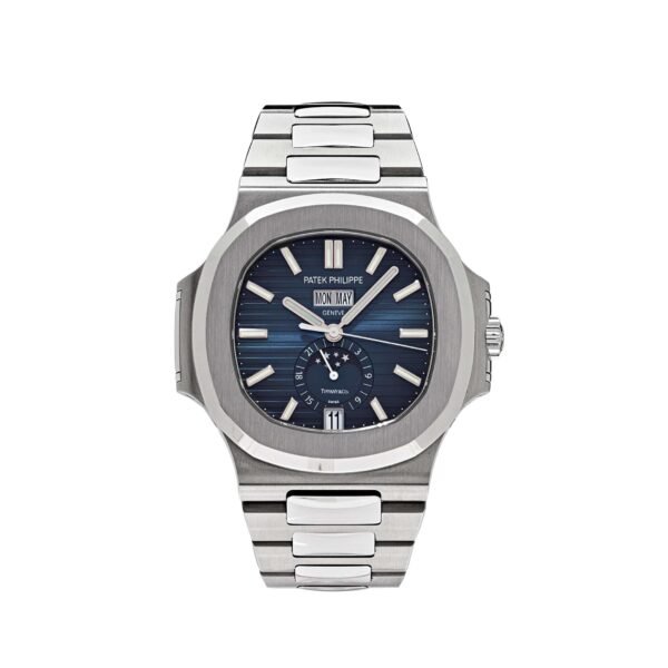 Patek Philippe Nautilus 5726/1A-014 'Tiffany & Co.' Moon Phase Stainless Steel Blue Dial