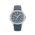 Patek Philippe Aquanaut 5164G-001 'Travel Time' White Gold Blue-Gray Dial