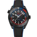 Omega Seamaster Planet Ocean 600M 45.5 mm, Black Ceramic on Rubber Strap, 215.92.46.22.01.004