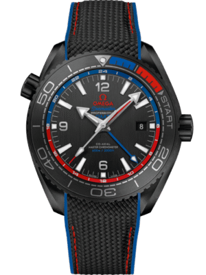 Omega Seamaster Planet Ocean 600M 45.5 mm, Black Ceramic on Rubber Strap, 215.92.46.22.01.004