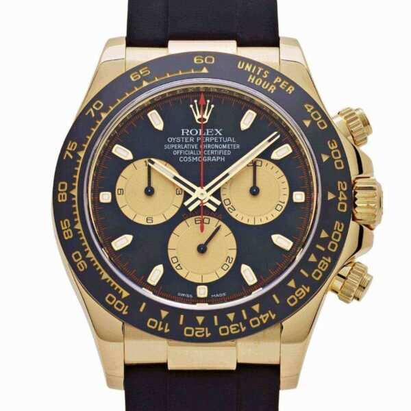 Rolex Cosmograph Daytona 116518LN-0047 'Paul Newman' Yellow Gold Black Dial (2018)