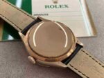 Rolex Cellini Dual Time Everose Rose Gold Automatic Mens Watch 50525-0008 NOS
