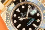 Rolex GMT Master II 116718LN-78208 40mm Yellow Gold Stainless Steel Automatic Black Dial