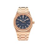 Audemars Piguet Royal Oak Selfwinding Rose Gold Blue Dial 15400OR.OO.1220OR.03