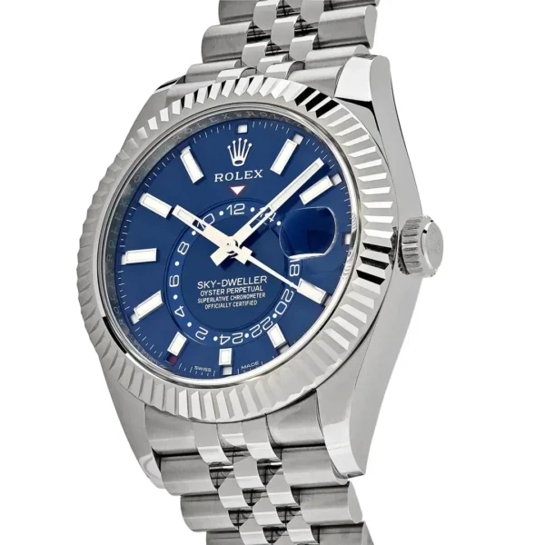 Rolex Sky-Dweller 326934-0004 Stainless Steel Blue Dial Jubilee (2022)