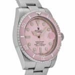 Rolex Submariner Date 116610LN Stainless Steel With Aftermarket Custom Made Pink Dial