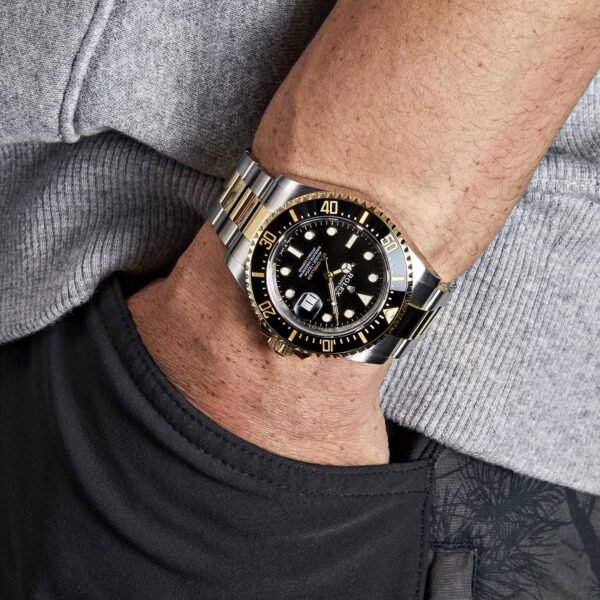 Rolex Sea-Dweller 126603 Stainless Steel Yellow Gold Black Dial