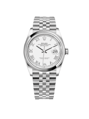 Rolex Datejust 126200 Stainless Steel White Dial Jubilee