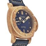 Panerai Submersible Bronzo Blu Abisso PAM01074 Brushed Bronze Blue Dial