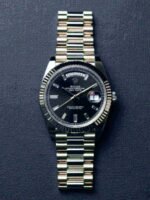 Rolex Day-Date 228239-0005 White Gold Black Diamond Dial