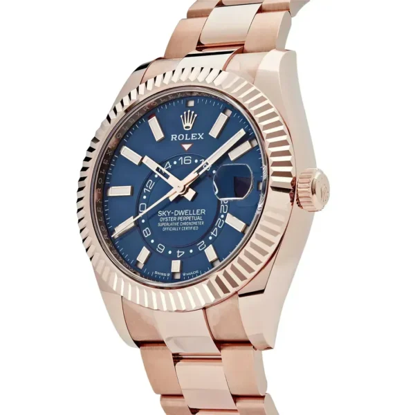 Rolex Sky-Dweller 336935-0001 Rose Gold Blue Dial