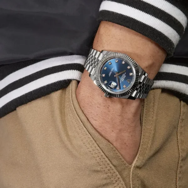 Rolex Datejust 126334-62610 Stainless Steel Blue Diamond Dial Jubilee (2023)