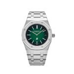 Audemars Piguet Royal Oak 15202PT.OO.1240PT.01 'Jumbo' Extra-Thin Platinum Green Dial