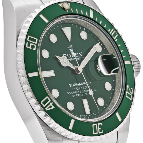 Rolex Submariner Date 116610LV 'Hulk' Stainless Steel Green Dial