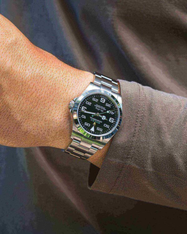 Rolex Air King 126900-0001 40mm Stainless Steel Automatic Black Dial