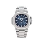 Patek Philippe Nautilus 5726/1A-014 Annual Calendar Stainless Steel Blue Dial