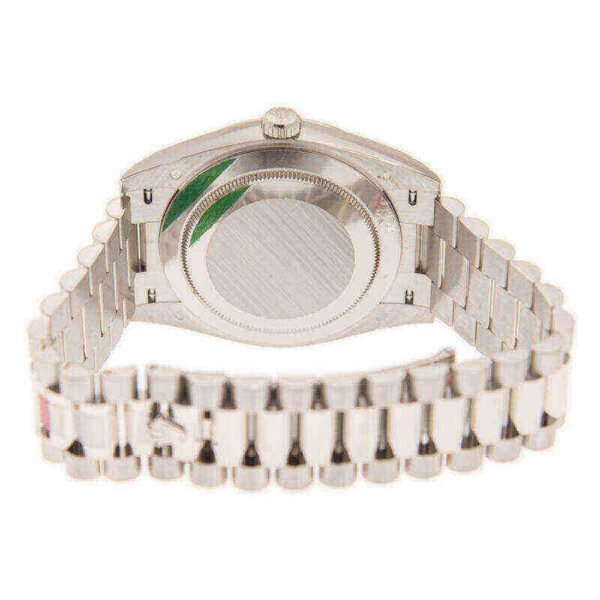 Rolex Day-Date 228239-83419 40mm 18KT White Gold Stainless Steel Automatic Blue Dial