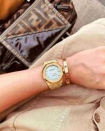 Audemars Piguet Oak Frosted Gold Selfwinding Ref. # 15454BA.GG.1259BA.02