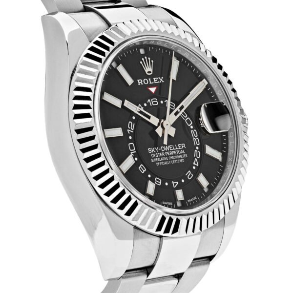 Rolex Sky-Dweller 326934 Stainless Steel Black Dial