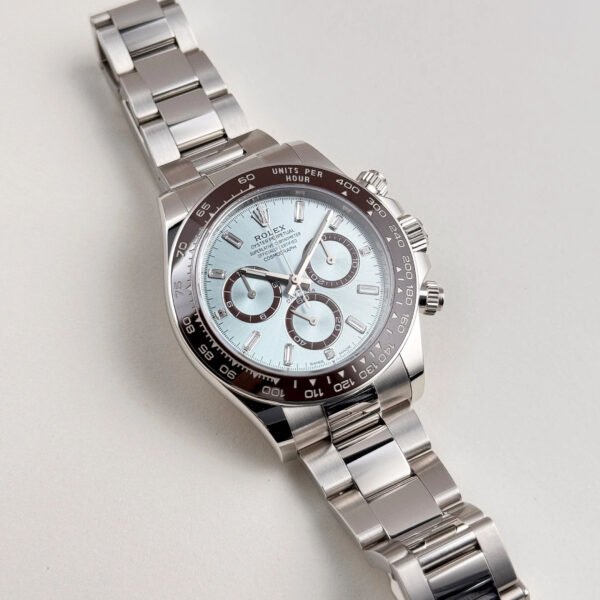 Rolex Daytona 126506 Platinum Ice Blue Baguette Dial (2024)