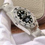 Rolex Submariner M126610LN-0006 Silver Black Diamond 40mm