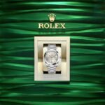 Rolex Day-Date 228206-0014 Presidential Silver dial, Smooth Bezel, President bracelet