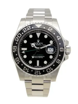 Rolex GMT Master II 116710LN-78200 40mm Steel Automatic Black Dial