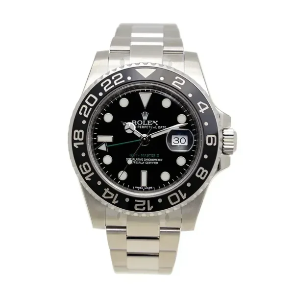Rolex GMT Master II 116710LN-78200 40mm Steel Automatic Black Dial