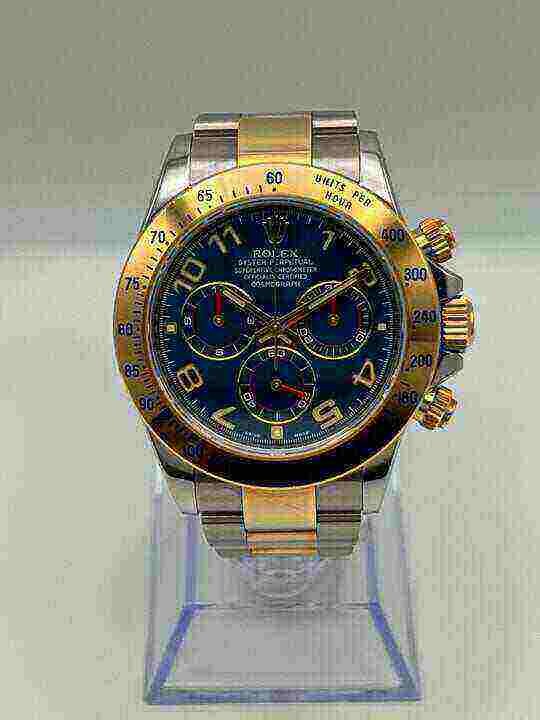 Rolex Cosmograph Daytona 116523-0045 Stainless Steel and Yellow Gold Blue Dial