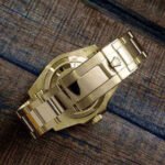 Rolex GMT Master II 116718 LN 40mm Yellow Gold Stainless Steel Automatic Green Dial