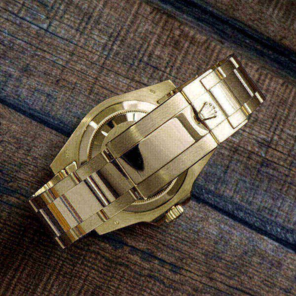 Rolex GMT Master II 116718 LN 40mm Yellow Gold Stainless Steel Automatic Green Dial