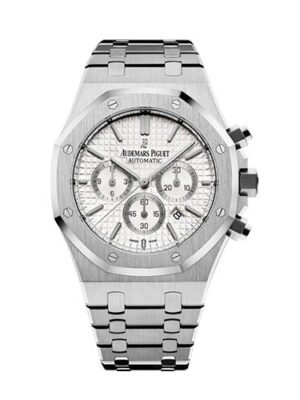 Audemars Piguet Oak Chronograph Ref. # 26320ST.OO.1220ST.02 Silver-toned Dial 41mm Stainless Steel Watch