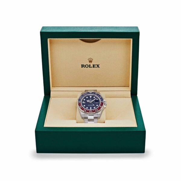 Rolex GMT-Master II 116719BLRO Pepsi White Gold Blue Dial Oyster