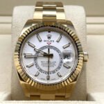 Rolex Sky-Dweller 326938 Yellow Gold White Dial