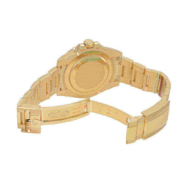 Rolex GMT Master II 116718LN-78208 40mm Yellow Gold Stainless Steel Automatic Black Dial