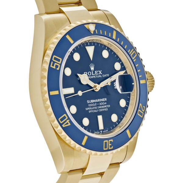 Rolex Submariner Date 126618LB Yellow Gold Blue Dial