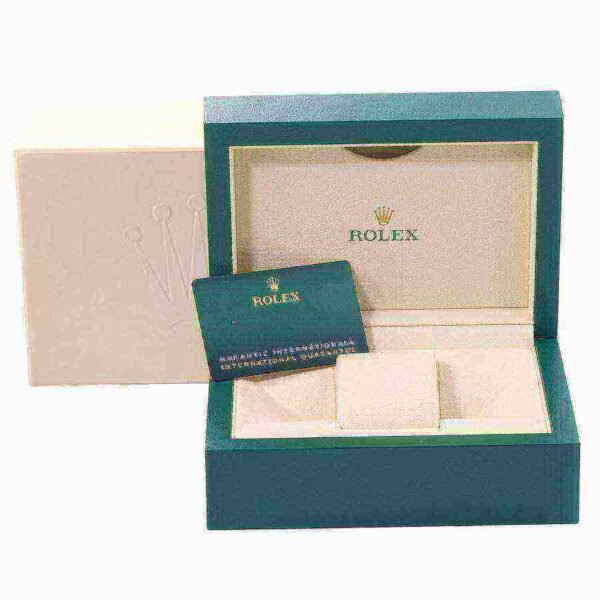 Rolex Cellini Dual Time Rose Gold Automatic Mens Watch 50525-L Box Card
