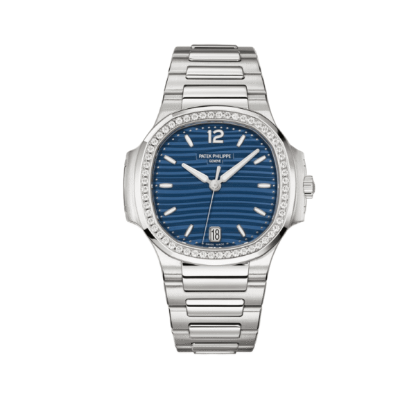 Patek Philippe Nautilus 7118/1200A-001 'Ladies' Blue Dial Diamond Bezel (2021)