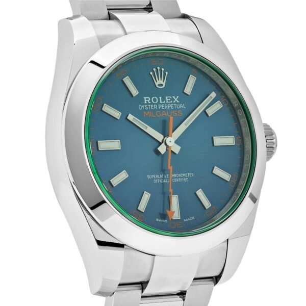 Rolex Milgauss 116400GV Stainless Steel Blue Dial