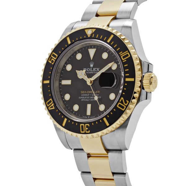 Rolex Sea-Dweller 126603 Stainless Steel Yellow Gold Black Dial