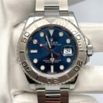 Rolex Yacht-Master 116622 Stainless Steel Platinum Blue Dial
