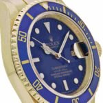 Rolex Submariner Date 116618LB-0003 Yellow Gold Blue Dial