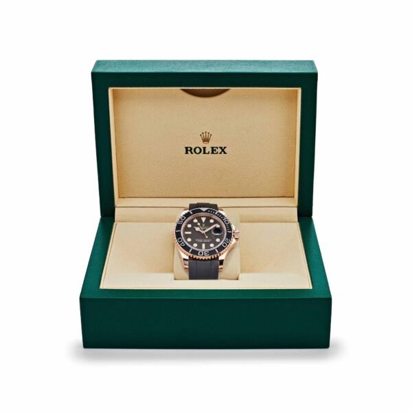 Rolex Yacht-Master 116655 Rose Gold Black Dial