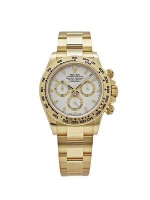 Rolex Daytona 116508 Yellow Gold White Dial